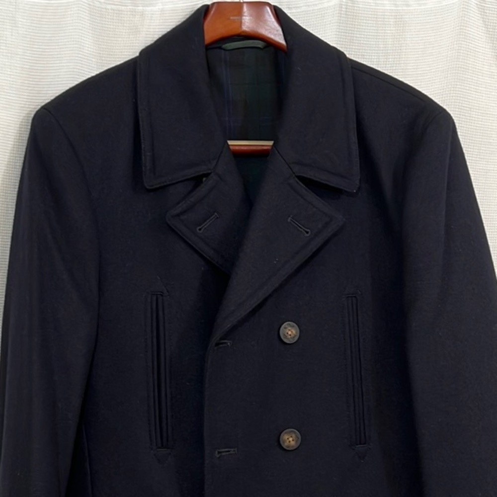 Lauren Ralph Lauren Navy Wool Peacoat Mens 38S (M) New with Tags